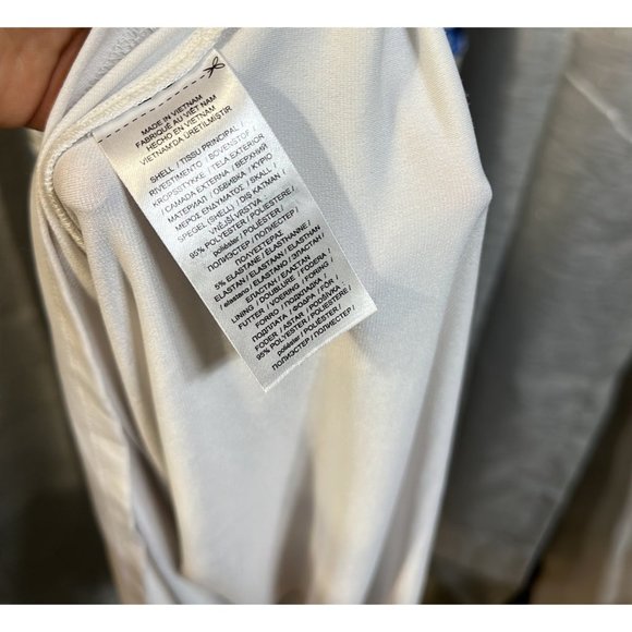 Dress Ralph Lauren White Sleeveless Knee Sheath Dress - Picture 11 of 11